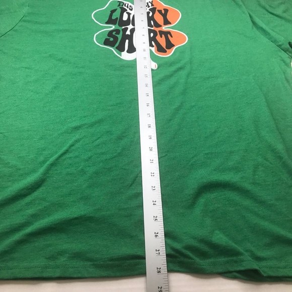 Celebrate St Patrick's Day Men's Size 2XL This Is My Lucky T-Shirt Short Sleeve - Picture 13 of 14